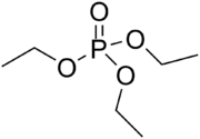 chemical structure of triethyl phosphate